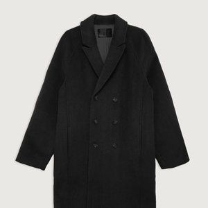 Oak + Fort Unisex Wool Coat (XS)